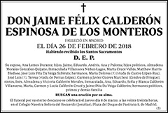 Jaime Félix Calderón Espinosa de los Monteros